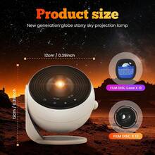 13-In-1 HD Planet Projector With Bluetooth Speaker And White Noise Function, Starry Sky Projection Light, Remote Control Timer Auto Shut-Off, Suitable For Adult Bedroom Decoration Gift - Multicolor - View 5