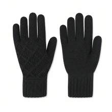 Women's Winter Touchscreen Elastic Warm Knitted Lining Gloves, Suitable For Cold Weather, Christmas Gift - Multicolor - View 6