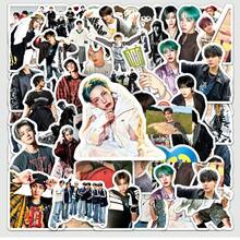 50張趣味K-POP -DREAM貼紙 -DREAM禮品 -DREAM周邊海報裝飾塗鴉文具貼紙 乙烯基防水 適用於筆記本電腦、手機、手機殼、禮物、電腦、計畫本、滑板、水壺、剪貼簿、吉他 - E - 查看 1