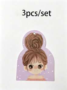 60pcs/Set DIY Hair Accessories Packaging Cards, Display Cards For Hair Clips And Headbands, Blank Display Racks For Small Items (Cards Only, Hair Clips Not Included) - A - View 12