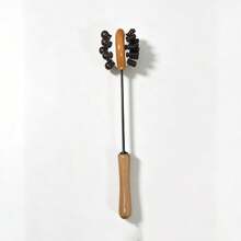 2pcs/Set Double-Sided Wooden Massage Hammer, Home Wellness Spa Waist Back Shoulder Neck Handheld Percussion Massage Accessory, Practical Holiday Gift For Body Relaxation, Manual Back And Body Massage Tool, Portable Handheld Use - A - View 10