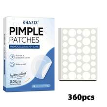 Patch Jerawat Lembut dan Nyaman, Ramah di Kulit dan Alami untuk Perawatan Patch Jerawat, Menutup Noda dan Menyamarkan Jerawat - Bulat - View 10