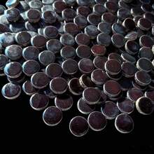 150g/Pack Solid Color Round Mosaic Tiles, Bright And Smooth, Suitable For Flower Pots, Photo Frames, DIY Decor Collage, Can Decorate Partial Wall, Easy To Match And Create Simple And Fresh Handmade Decorative Works - YHUZ - View 5