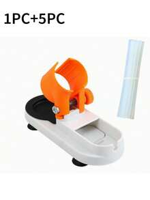 Multifunctional Universal Hot Glue Gun Holder, Compatible With Multiple Glue Gun Models, With Drip Tray, Cable Storage Box And Screw/Small Parts Storage Compartment, Keeps Your Workspace Organized - Multicolor - View 11