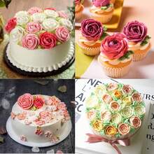 7pcs/Set Stainless Steel Cake Decorating Nozzle Set - Multicolor - View 4