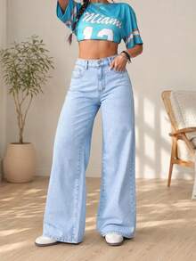 Women Jeans - Blue - View 4