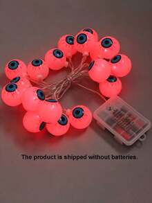 1PC Halloween Glowing Eyeball LED String Lights, Halloween Costume Atmosphere Ghost Festival Theme Decoration Desktop Scene Lighting, Glowing Halloween Atmosphere Holiday Decoration Lights - Multicolor - View 14