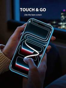 2片 [2026新款] 霧面高清螢幕保護貼，相容 iPhone 18 Pro Max [6.9 吋]，防眩光、防指紋、無氣泡、易安裝，相容手機殼，完美貼合，相容 iPhone 17e/17 Pro Max/17 Pro/17 Air/16/15/14 Plus/13 Mini/12/11 系列 - 無色 - 查看 7