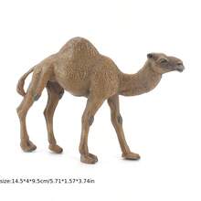 1pc/10pcs Realistic Desert Camel Decoration, Single Hump & Double Hump Camel Model Toy - Multicolor - View 14