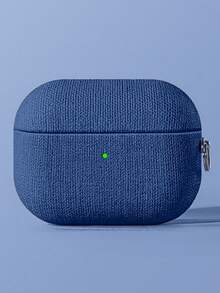 Minimalist Denim Solid Color Headphones Case Compatible With AirPods 1 2 3 4 Soft Compatible With Pro 2 Pro 3 , Premium Creative Design For Men & Women - Multicolor - View 4