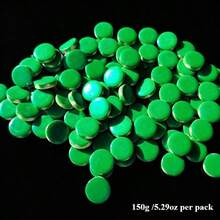150g/Pack Solid Color Round Mosaic Tiles, Bright And Smooth, Suitable For Flower Pots, Photo Frames, DIY Decor Collage, Can Decorate Partial Wall, Easy To Match And Create Simple And Fresh Handmade Decorative Works - YHUZ - View 11