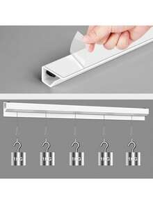 Adjustable Height Takeout Order Clip Manager And Receipt Holder With Plastic Frame, Suitable For Restaurant, Cafe, Service Bill Storage System, Receipt Organizer, No Assembly Required - Multicolor - View 7