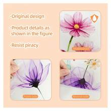 A Colorful Wall Sticker Featuring Plants, Flowers And Butterflies, Size 11.81 X 35.43 Inches, Suitable For Decorating Bedroom And Living Room. It Is Self-Adhesive And Removable (MS713-ZJ) - Multicolor - View 5