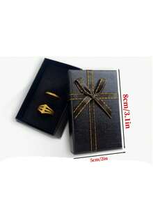 24pcs/Jewelry Gift Box Small Empty Gift Boxes Jewelry Boxes Packaging Bulk Gift Wrap Boxes Cardboard Jewelry Boxes With Bow For Ring Necklaces Earring Bracelet Jewelry - Rectangular Style - View 4