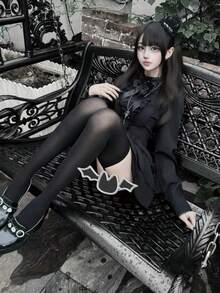 Women Short Dresses - ブラック - View 3