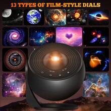 13-In-1 HD Planet Projector With Bluetooth Speaker And White Noise Function, Starry Sky Projection Light, Remote Control Timer Auto Shut-Off, Suitable For Adult Bedroom Decoration Gift - Multicolor - View 4
