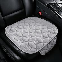 1pc Car Seat Cushion, New Petal Exquisite Design, With Storage Bag, Front Row Single Piece, Plush Material, Comfortable And Warm, No Binding, Breathable, All-Season Single Seat Pad, Suitable For Sedan, MPV, SUV, Truck, RV - Petal - View 10