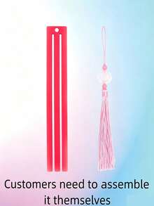 Diamond Painting Positioning Ruler, Tassel Bookmark, Diamond Canvas Storage, Fixed Release Paper, Essential DIY Tools For Diamond Painting, Perfect Gift For Family And Friends On Holidays - C - View 7