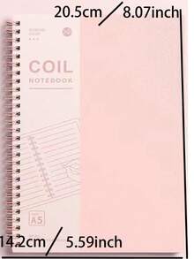 B5 Morandi Color Spiral Notebook, Fresh Literary Style, Durable Spiral-Bound Notebook For College Students, Exam Preparation And Note-Taking - Notebook - View 5