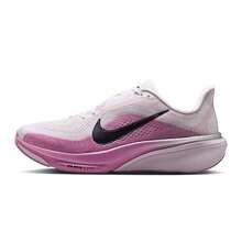 Nike Sepatu lari luar ruangan wanita Pegasus 42 musiman terbaru. Pegasus 42 sepatu lari jalan raya dengan bantalan empuk untuk latihan. - ungu muda/putih-hitam - View 11