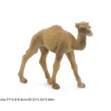 1pc/10pcs Realistic Desert Camel Decoration, Single Hump & Double Hump Camel Model Toy - Multicolor - View 7