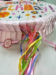 1pc Piñata Toy, Birthday Party Celebration, Can Be Filled With Candy, Confetti And Other Small Gifts - D - View 5