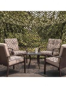 Balcony Shade Screen 2 * 2 M, Waterproof Oxford Fabric Cover With Openwork Design For Partial Sun Shading And Added Privacy, Lightweight Outdoor Screen With Easy Mounting For Balcony Terrace Pergola Fence And Patio - A - View 7