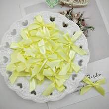 50pcs/Pack Colorful Ribbon Bows For Gift Packaging, Craft Cards, Hair Accessories, Jewelry Bows, Wedding Party Decor, Christmas Decor, Room Decor, Home Decor - View 17