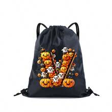 1Pc Halloween Backpack For Men & Women, Multifunctional Waterproof Sports Bag, Lightweight Gym Daypack For Running Fitness, Phone Storage Pocket - Multicolor - View 16