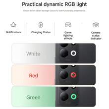 Xiaomi REDMI 17 全球版智慧型手機 NFC 7500mAh (Typ) 大容量電池 45W 快速充電 最高 22.5W 有線反向充電 6.9 吋沉浸式螢幕 動態 RGB 燈效 強大 MediaTek Helio G91-Ultra 50MP AI 雙鏡頭相機系統 - 綠色 - 查看 3