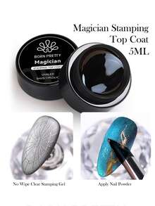 BORN PRETTY 5ml Magician Print Sealant, Suitable For Nail Art Printing, Gel Nail Polish Powder Application, Easy To Use - Top Coats - View 4