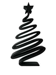 1/2/4pcs Minimalist Modern Small Christmas Tree Desktop Decor, Elegant Compact Christmas Tree Ornament With Branches, Suitable For Living Room, Dining Table, Hallway, Cabinet, Lightweight Plastic Holiday Decoration, Suitable For Small Spaces, Year-Round Use - Regular Model - View 15