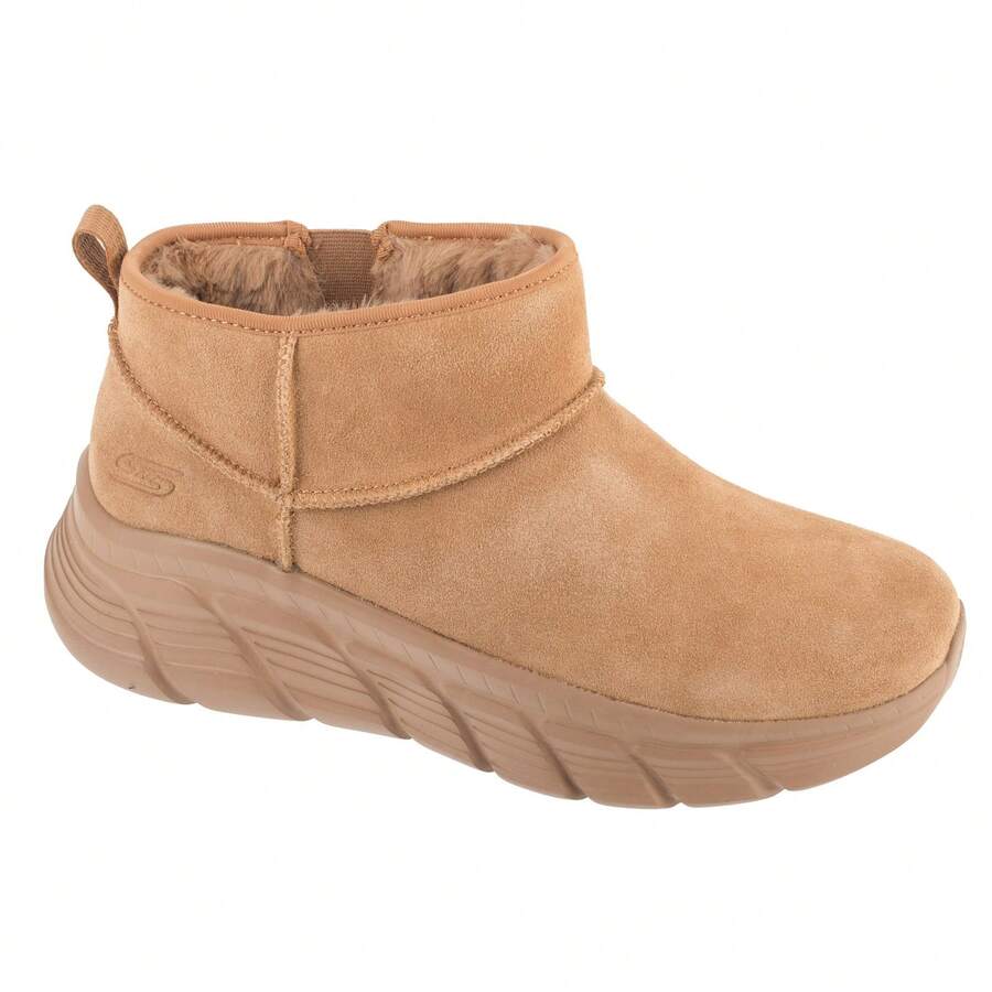 Skechers Bobs B Flex Hi - Hi Frost 117390-CSNT Womens, Brown Winter Boots - brown 2 - View 1