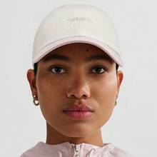 Nike Fashion Casual Cotton Baseball Cap Unisex White - White Pink - View 2