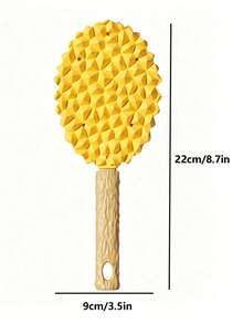 Creative Double-Sided Durian Pet Massage Brush, Suitable For Dog And Cat Shedding Grooming, Multi-Function Home Pet Hair Cleaning & Beauty Tool - Multicolor - View 2