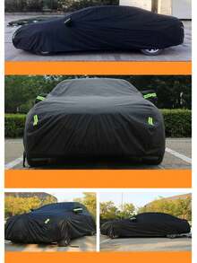 Car Cover, Heat Insulation, Thickened, Sunshade, Dustproof, All-Season Universal, UV Protection, Rainproof, Full Coverage Exterior Car Cover - Multicolor - View 11