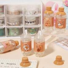 5pcs Cute Cartoon Capybara Correction Tape, Capybara Baby Correction Tape, Easy To Use, For Instant Correction, Can Correct Writing Errors Anytime, Suitable For Learning, School And Office Supplies - Multicolor - View 13