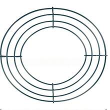 Metal Wire Wreath Frame, Used For Making Wreath Base, Round Shape Suitable For Hanging Flowers, Wedding, Spring Decoration, Door Decor DIY Craft Material - 0 - View 11