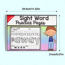 Educational Activity Notebooks, Math Number Puzzles, Visual Search & Attention Training, Sight Word Tracing And Writing Practice, Logic, Reading And Focus Exercises For Students, Home Study & Classroom Practice - Comprehensive Learning Activity Notebooks - View 9