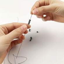 10/100pcs Beading Needles Metal Beading Bracelet Necklace Handmade Tool Supplies- Beading Needles With Tube - View 6