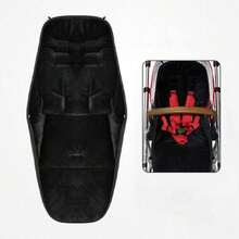 Baby Stroller Sleeping Bag Footmuff - Black - View 3