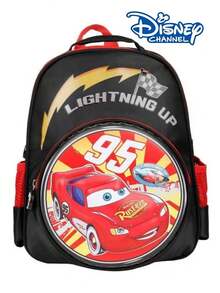 Disney Cartoon Racing 95 Print Backpack, Lightweight Large Capacity Zipper Shoulder Bag With Adjustable Straps, Suitable For Men And Women, Laptop - Multicolor - View 6