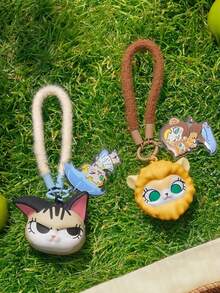 Molly Vinyl Blind Box: 6 Gaya Reguler + 1 Gaya Tersembunyi, Gantungan Tas Ransel Harian, Koleksi Blind Box Mainan, Desain Kucing Lucu, Hadiah Pesta Liburan, Kotak Misteri Ulang Tahun dan Natal - MultiWarna - View 6