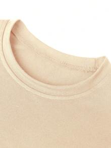 Women T-Shirts - Apricot - View 3