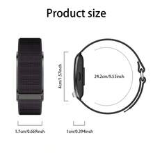 LIGE New Screenless Smart Band, Multiple Sports Modes, Waterproof, Lightweight & Compact, Long Battery Life, Silicone Material, Nylon Strap, Fashionable & Convenient Unisex Watch - View 8