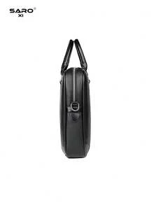 saroxi 1 buah Tas Selempang Pria, Tas Jinjing Klasik Kapasitas Besar untuk Laptop, Dapat Menyimpan Dokumen dan Perlengkapan Kantor, Cocok untuk Perjalanan Bisnis, Gaya Minimalis, Hadiah untuk Pria - MultiWarna - View 8