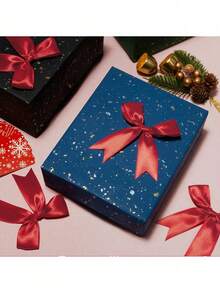 50 Pieces Gift Wrap Bows Premium Satin Ribbon Bows 3.3 Inch Craft Bows For Gift Wrapping DIY Treat Bags Holiday Gifts Bag Party Decorations, Wedding Decor Christmas Birthday Presents (Red) - Red - View 7