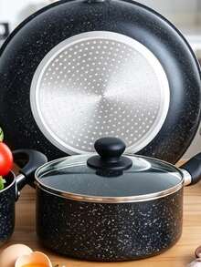 Bakelite Matte Pot Lid Knob, Large And Small Lid Cap Beads, Handle Lid Grip, Glass Lid Stainless Steel Lid Accessories, Pot Lid Knob, Replacement Handle For Clay Pot, Kettle And Glass Frying Pan Lid, Kitchen Cookware Accessories, Easy To Install, Suitable For Kitchen Utensil Lids And Handles - Multicolor - View 2