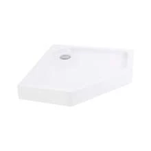 SENDERPICK Angle Shower Base Corner Shower Pan Corner Shower Tray For Bathroom - 1PC - View 3