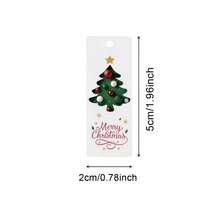 48 Pcs, Christmas Decoration Cards, Christmas Tree And Star Pattern Card Labels, Bookmarks, Christmas Bookmarks, Christmas Gifts, Suitable For Use In Christmas Decoration Celebrations And Christmas Decoration Items. - Multicolor - View 6